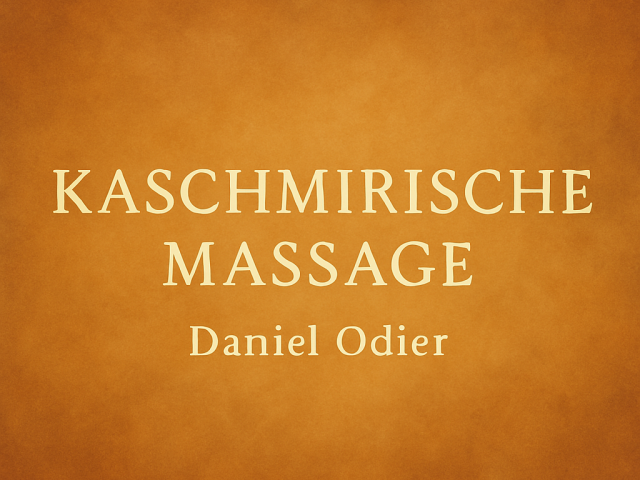 Kaschmirische Massage