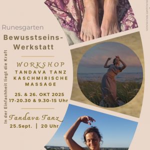 Workshop - Tandava-Tanz & kaschmirische Massage nach Daniel Odier
