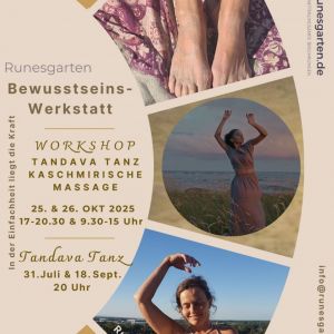 Tandava-Tanz- und Massage- Workshop.